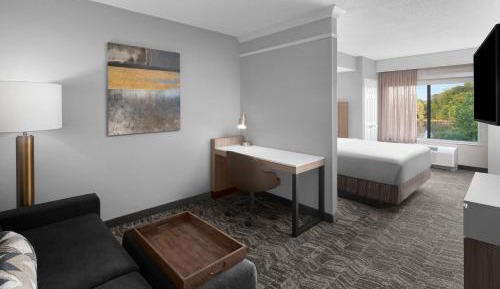 King Suite with Bathtub and Trundle Sofa - Mobility Access