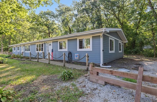 Michigan City Apartment | This 3 bedroom, 2 bathroom home is in a scenic area but closes to Indiana Dunes National Park.