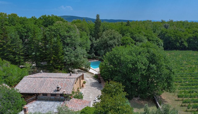 Luxury Villa Near Siena with Vineyard Views, Family-Friendly & Superb Amenities