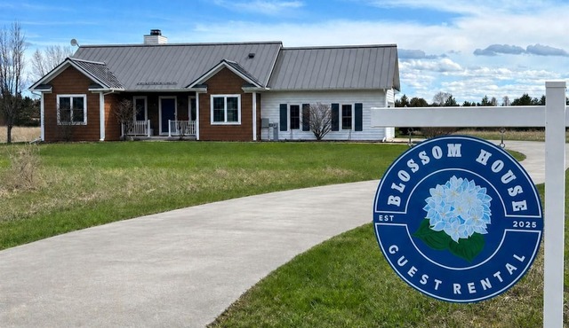 Charming Cottage with Fire Pit on 5 Acres near Downtown Baileys Harbor, WI