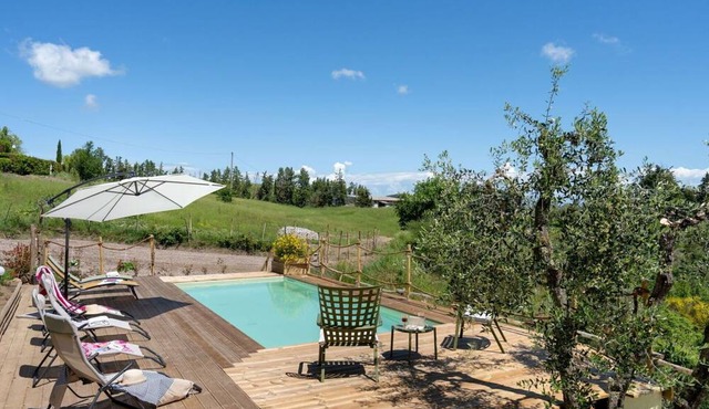 Wonderful private villa with A/C, WIFI, private pool, TV, pets allowed and panoramic view